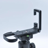 Quick Release L Plate Bracket Holder Hand Grip for Canon EOS R5 EOS R6 Camera for Arca Swiss Tripod Ballhead,Black