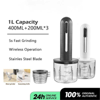 1L Blender Electric Chopper Mini Multifunctional Blender Baby Food Chopper Meat Vegetables Processor
