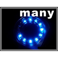 【公道的店】黑之翼 面板飾燈 Many100/110 k燈