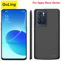 QuLing 10000Mah Battery Charger Case For OPPO Reno6 Reno5 Pro Reno4 SE Reno3 Reno2 Reno RenoZ Reno Ace Power Case Cover