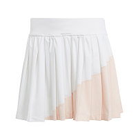 Adidas Clubhouse Skirt IA7038 女 運動裙 短裙 運動 網球 吸濕排汗 內搭緊身褲 白橘