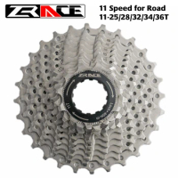 ZRACE Cassette Road Bicycle cassette 11Speed Road/MTB bike freewheel 11-25T / 28T / 32T / 34T / 36T, Compatible with Ultegra 105