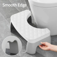 Adult Bathroom Accessories 1 PCS Toilet Squat Stool Removable Non-slip Toilet Seat Stool Portable Squat Stool Home