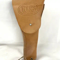 . WW2 Us Usmc Colt 1911 M1916 Army BROWN Leather Pistol Holster Of MILITARY War Reenactments