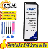 Top Brand 100% New 2800mAh 061384 061385 061386 063404 063287 Battery for BOSE SoundLink Mini I Bluetooth Speaker Batteries