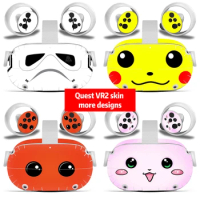 Lovely design for Oculus Quest 2 VR Sticker Headset Decals Protective PVC Skin for Oculus Quest 2 VR sticker