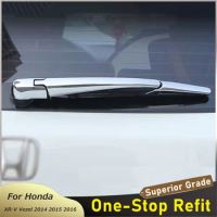 For Honda XR-V Vezel 2014 2015 2016 Car Rear Wiper Cover Frame Tail Windscreen Glass Wiper Nozzle Cover Trims