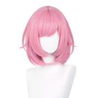 Ootori EMU cosplay wig anime project Sekai colorful stage! Women pink cute wig Halloween party role play