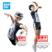 Original Banpresto Posing Figure Haikyuu!! Bokuto Koutarou Akaashi Keiji Action Anime Model Collectible Toys