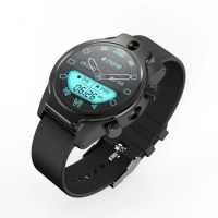 2021 Newest Brave 4G Quad core smart watch 1.69'' Round screen IP68 waterproof GPS smart bracelet