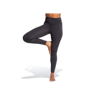 【adidas 愛迪達】All Me 78 L 女款 黑色 九分 運動 瑜珈褲 訓練 吸濕 排汗 緊身褲 長褲 IL7324