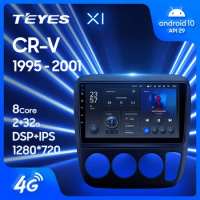 TEYES X1 For Honda CR-V CRV 1995 - 2001 Car Radio Multimedia Video Player Navigation GPS Android 10 No 2din 2 din dvd