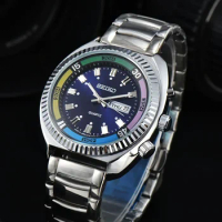 High Quality Seiko Business Luxury Fashion Quartz Watch Men Steel Niche Watches Automatic Date Personality WristWatch AAA Clock