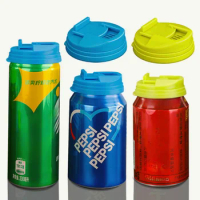 Tutup Atas Botol Soda Saver Caps Top Can Cover Fizz Coke Drink Soda Lid Cap Wine Bottle Stopper Flip Protector Reusable/1PC