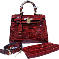 Tas Selempang Wanita Keliya Croco & TOGO UK M/ Sedang 25CM By VnF COLLECTION