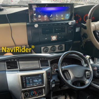 1920*720 BIG Screen 12.3 For Nissan Patrol Y61 2006 -2021 GPS Navigation Auto Car Video Player Wireless Carplay Right Hand Drive