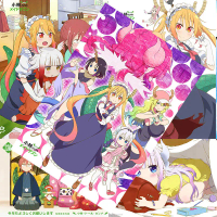โปสเตอร์แม่บ้านจักรราศีมังกร, แบรนด์ใหม่โดย Kobayashi, Kobayashi Toru Elma อะนิเมะอุปกรณ์ต่อพ่วง, วอ
