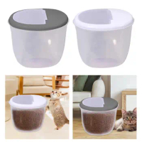 Dog Food Storage Container Rice Box Sealed Can Dry Food Food