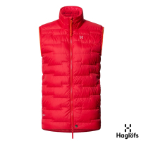 Haglofs 女 Roc Flash Down 羽絨背心 亮紅