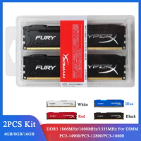 Memoria RAM DDR3 8GB 16GB 2x4GB (2x8GB) Kit 1866MHz 1600MHz 1333MHz Desktop RAM PC3-12800 14900 1.5V DIMM 240Pin DDR3 PC Memory