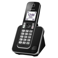 國際牌 Panasonic KX-TGD310TW DECT 數位無線電話 黑色