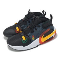 NIKE 耐吉 籃球鞋 Air Zoom Crossover 2 SE GS 大童 女鞋 黑 藍 氣墊 運動鞋(FQ7370-001)