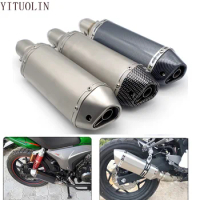 Motorcycle Exhaust Muffler With Db Killer 51MM For Honda Crf 450 Nc 700S Cb750 Cb500X Cb1300 Cbf 1000 Pcx 125 X Adv 750