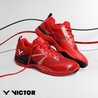 【VICTOR 勝利體育】羽球鞋(A930 D 鮮紅)