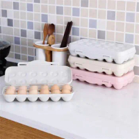 Colorful Egg Tray Holder Portable Anti Drop Acrylic Egg Storage Box Egg Tray egg
