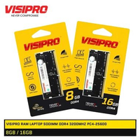 VISIPRO Ram DDR4 16GB 8GB 3200Mhz Longdimm For PC | Sodimm For NB Sodimm 8GB DDR4 3200