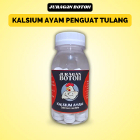 Kalsium Ayam Juragan Botoh 100 Tablet Kalek Penguat Tulang Dan Otot Ayam