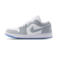 Nike W Air Jordan 1 Low 灰白 女 喬丹 經典 小Dior AJ1 休閒鞋 DC0774-105