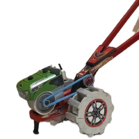 mainan anak miniatur traktor bajak sawah,traktor oleng,mainan edukasi  Kay