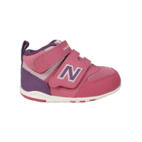 NEWBALANCE 女嬰幼童復古運動鞋-高筒 學步鞋 NB N字鞋 FS574HCI 粉紅紫