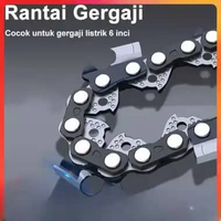 CONVENYY rantai gergaji 6 inci Rantai gergaji khusus untuk gergaji listrik litium Rantai 6 inci*1