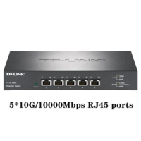 For 10gbe switch 10gb switch 10gb network 10g switch 10gbps switch ethernet 10 gigabit tl-st1005 lan all 5*10000mbp RJ45