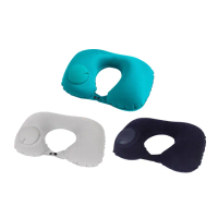 【GE嚴選】旅行U型飛機枕 充氣頸枕 旅行枕(頸枕 手壓充氣)