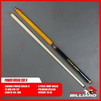 STICK BILLIARD - BILLIARD CUE - POWER BACK II - JUMP BREAK CUE YELLOW