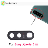 For Sony Xperia 5 III Rear Camera Lens Frame Cover Replacement Part