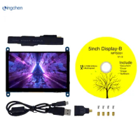 5 inch Portable Monitor HDMI 800 x 480 Capacitive Touch Screen LCD Display for SONY PS4/Raspberry Pi/ PC/Banana Pi