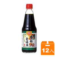 味王 香菇素蠔油 396ml(12入)/箱【康鄰超市】
