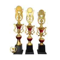 Set Piala Juara 123 CK32MK dengan Desain Elegan dan Custom Tulisan trofi  piala