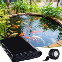 HDPE Pond Liners 20 Mil UV Resistant Easy Cutting, Pond Liner for Natural Looking Ponds, Waterfall, Koi Pondsand Water Garden