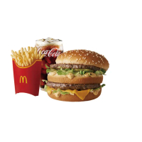 【麥當勞】大麥克+大份薯條+中杯可樂(好禮即享券)
