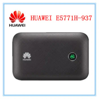 Unlocked 300Mbps HUAWEI WiFi Pro E5771 4G LTE WiFi Router With Sim Card Slot And 9600mAh Power Bank Huawei E5771h-937