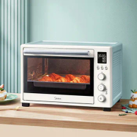 Midea Household Multifunctional Electric Oven 40L Independent Temperature Control Enamel Inner Tank Hot Air Circulation