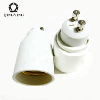 10pcs GU10 to E27 LED Light Bulb Adapter Lamp Holder GU10-E27 Converter Socket Light Bulb Lamp Holder Adapter Plug
