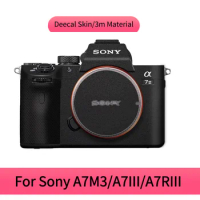 Camera Skin Sony a7iii Premium 3M Vinly Wrap Full Body Decorative Decal Protective Film Sticker Coat for Sony A7M3 A7R3 A7R III
