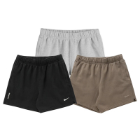Nocta x Nike Fleece Shorts 棉短褲 美版 黑色/咖啡色/灰色 聯名款 FQ0408-010/FQ0408-040/FQ0408-063