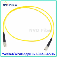 20Pcs 2Mtr Fiber Optic Cable FC/APC G652D SX Core 3.0mm Fiber Optic Patch Cord FC/UPC Single Mode PVC Fiber Patch Cord Jumper
